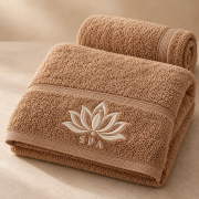 JESMARY - Nhận May Khăn Bông Cotton Khổ Lớn Cho Khách Sạn Và Resort: Mật Độ Sợi Dày Dặn, Chống Rút Chỉ Và Tưa Rách Mép Vải